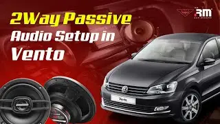2-Way Passive Audio Setup Installed & Tuned in Volkswagen Vento | RM Car Decors