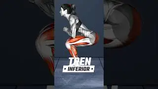 Rutina de tren inferior: gl&uacute;teos y piernas tonificadas en casa. 🍑🦵 #gluteos