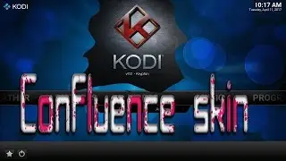 kodi 17.1 krypton Confluence skin