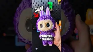 I 3D Printed a GIANT Labubu Labubu #3dprinting #labubu