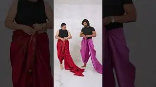 #Draping #Dhotis with @DollyJainIndia