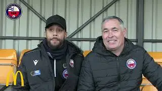 REACTION TO THE ACTION | Acco & Justin after Daventry Town away