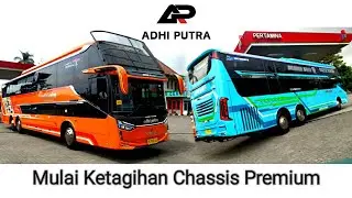 Bus ADHI PUTRA Makassar Merilis 2 Unit Bus Dengan Chassis Premium Lagi