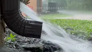 07-31-2023 Cocoa, FL  - Severe Storm Brings High Wind, Heavy Rain