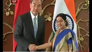 Chinese Foreign Minister meets EAM Sushma Swaraj