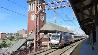 Railfan Newark Broad Street Station Part 1 of 2