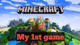 Playing Minecraft for the 1st time 🥰😛😤 I am so confused #mincraft #mincraftshort