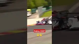 Kubica GOAT move at Spa-Francorchamps in ELMS  Series🏎️ #motorsport