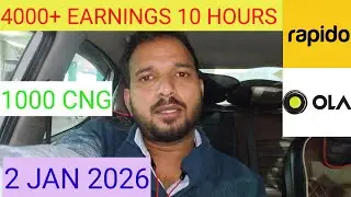 OLA UBER RAPIDO EARNINGS INFORMATION 2026 #delhi #olauberincome #viralvideo #12hoursshift #ola#uber