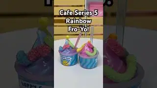 Making a CUTE Miniverse Cafe Series 5 Rainbow Fro-Yo!