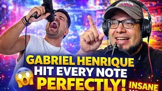 Perfection in Every Note | Gabriel Henrique &ndash; Because of You - Reaction