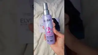 Testing out the Loreal Paris Elvive Hyaluron + Plump Serum 💖 #giftedbylorealparis #lorealparis