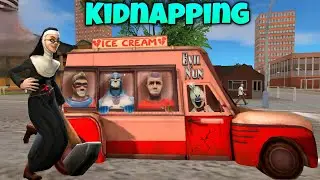 Evil Nun Kidnapping Rope Hero Tipson, Mutant, Superhero In House | Rope Hero Vice Town