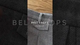 How I stitch belt loops ✨#sewingtutorial #sewsewsew #sewistsofinstagram #sewing #sewingproject