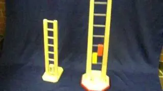 Amish made Jacobs ladder race -www.amarblelady.com