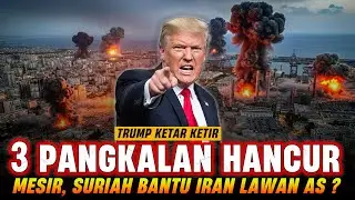 3 PANGKALAN AS RINGSEK TOTAL‼️BANTUAN MESIR , SURIAH DATANG LINDUNGI IRAN‼️