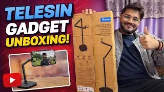 TELESIN Phone Stand Unboxing | Best Desk Setup Gadget | Available in @amazon 