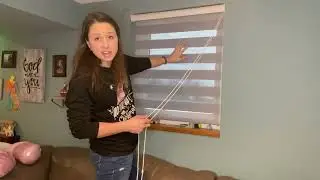 Review of KUAYIXIA Zebra Roller Window Shades Dual Layer Black Out Shades,