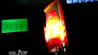 Olight S10R baton II Фонарик Напряжение и ток от БП part 03