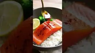 Perfect Honey Glazed Salmon in 15 Minutes 🍯🐟 #salmon #easyrecipe