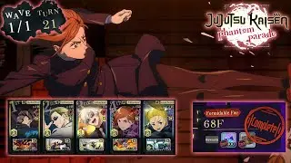 (JJK Phantom Parade) Illusory Tower - Floor: 68 (Red Nobara)