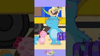 【Daddy Don't Go!】#Carnival #Dotie'sparty #Dinosaur cartoon for kids #happy #family #friends #fun