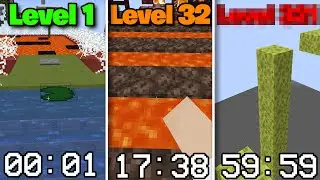 1 Hour to Complete the LONGEST Minecraft Parkour..