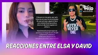Hechos generan recciones en torno a Elsa Oseguera y David Flow