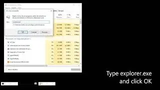 Restore task bar in windows 10