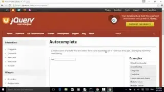 Selenium Python Webdriver Tutorial - jQuery UI AutoComplete