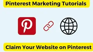 How to Claim Or Verify Your Website on Pinterest | Pinterest Marketing 2023