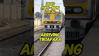 😌✨Train arriving with relaxing music✨ #music #train #travel #india #viral #shorts #reels #railway