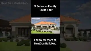 3 Bedroom Bungalow House Design Idea Perfect for Family Living