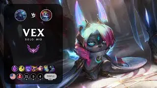 Vex Mid vs Heimerdinger - NA Master Patch 13.24