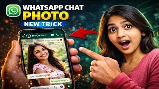 WhatsApp Chat Par Photo Kaise Lagaye | How To Chat Wallpaper Change Kaise Kare 🤔  || Tech Narmis 