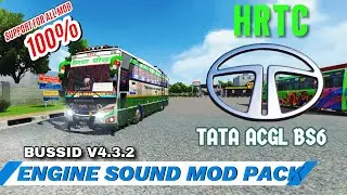 NEW HRTC TATA ACGL BS6 BUS ENGINE SOUND MOD PACK SUPPORT FOR ALL MOD BUSSID V4.3.2