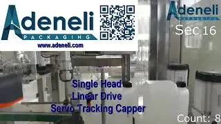 Single Head Linear Drive Servo Tracking Capper