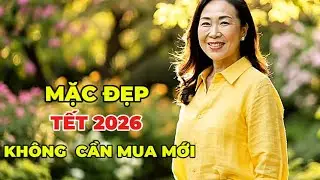 7 Cách Làm Mới Trang Phục Tết 2026 Tuổi Trung Niên Không Cần Mua Thêm Đồ | Mẹo Mặc Đẹp 40–50–60