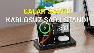 Masanızdaki Tüm Kabloları Unutturacak Cihaz! | Bix BXMW4 4'ü 1 Arada Şarj Standı İncelemesi