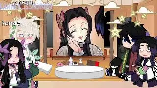 Sanekana giyushino react to butterfly sister/Kanae💕/Shinobu🦋/original /gacha club/demon slayer