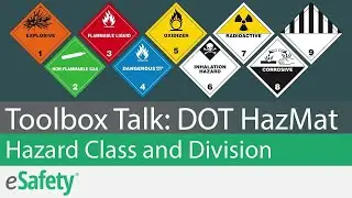 2 Minute Toolbox Talk: DOT HazMat - Hazard Class and Division