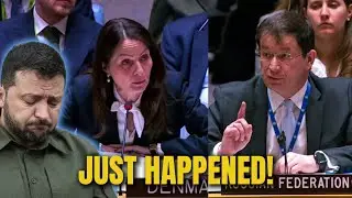 Russia Unleashes Fiery Tirade Against Zelensky and EU in UNSC!