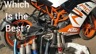 Best loudest Exhaust || m4 || hp || sc projects || akrapovik full system for ktm & all motorcycle