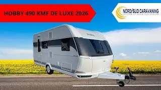 CARAVANE FAMILIALE HOBBY 490 KMF DE LUXE 2026 NORD SUD CARAVANING