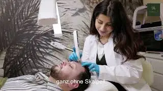 PlasmaPen Behandlung bei L&rsquo;Adig&uuml;zel | Faltenstraffung, Augenlidstraffung & Vorher-Nachher