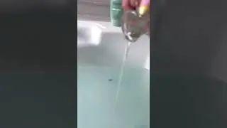 A relaxing lavender milk bath 🛁