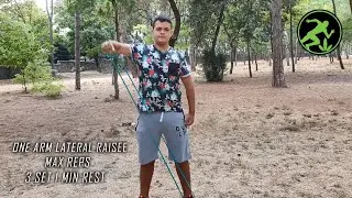 MUSCLE BAND SHOULDERS WORKOUT