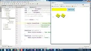Part 2/2 - Add events and handlers in JavaScript (Elements of Dynamic Web Design)