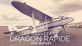 Vintage Dragon Rapide Flight