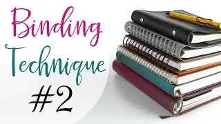 Tecnica Rilegatura album #2 - ENG SUBS Album binding technique #2
